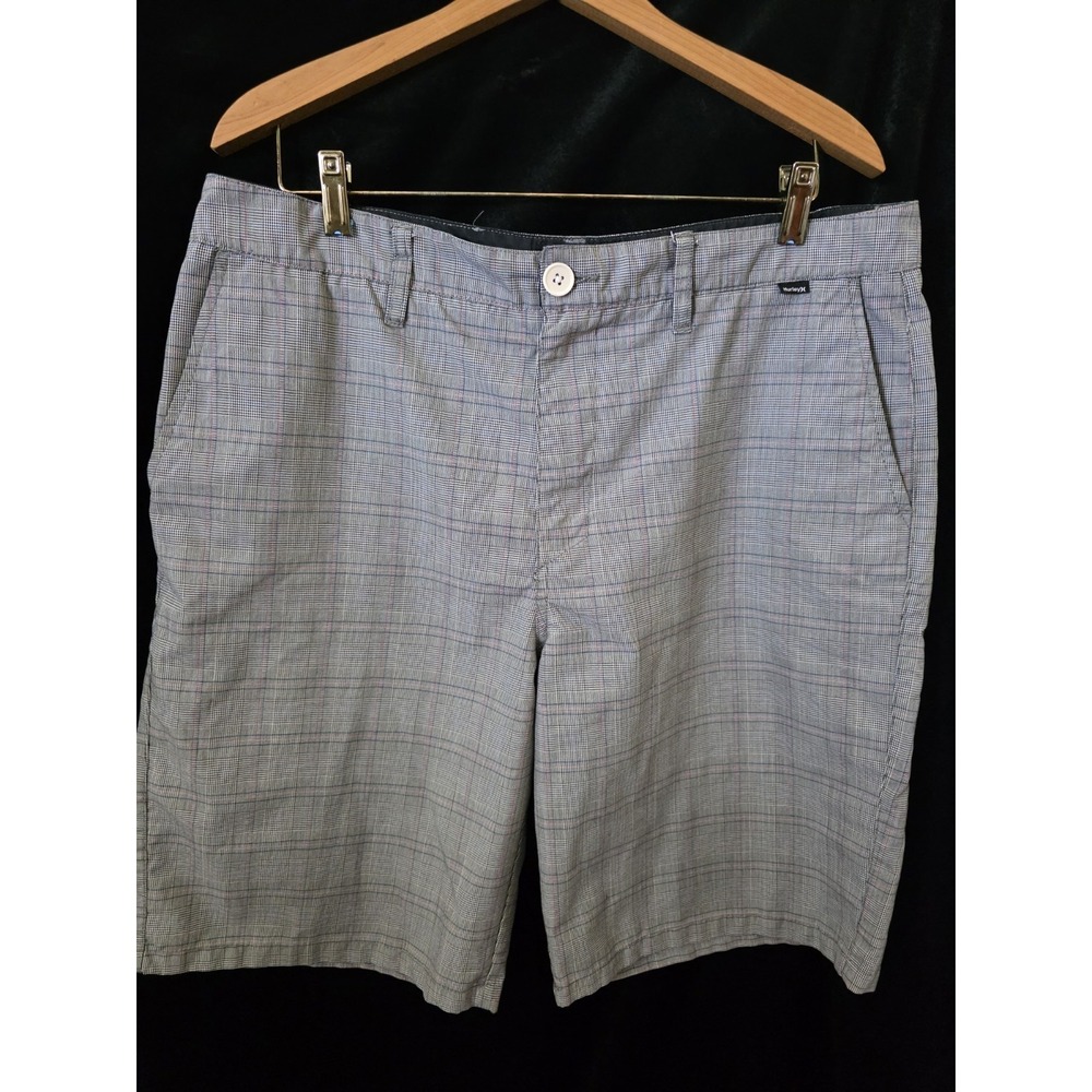 Hurley Mens Barcelona Plaid Walkshort Size 36